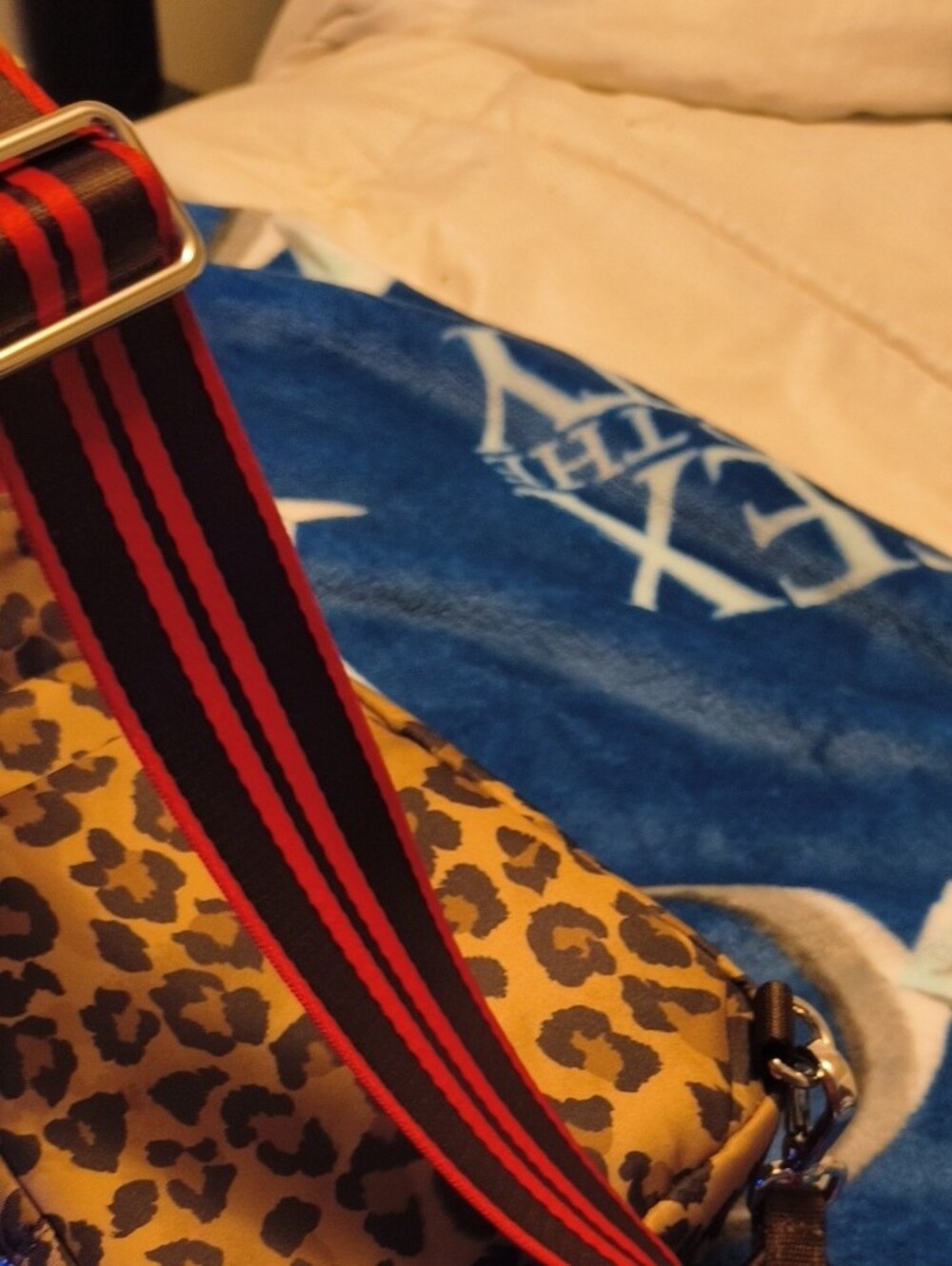 Leopard Print Mini Backpack — Brown - Picture 3 of 6